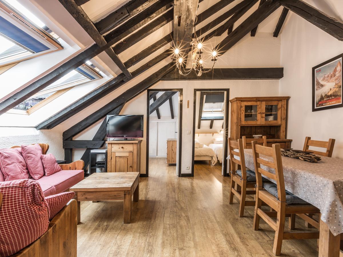 Top Floor Apartment Mansard - Central Chamonix Mont Blanc Haven Exterior foto
